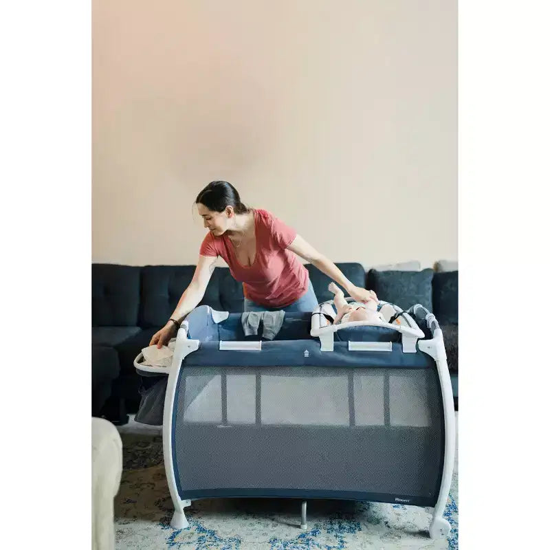 Box per bambini con fasciatoio, per 1 bambino