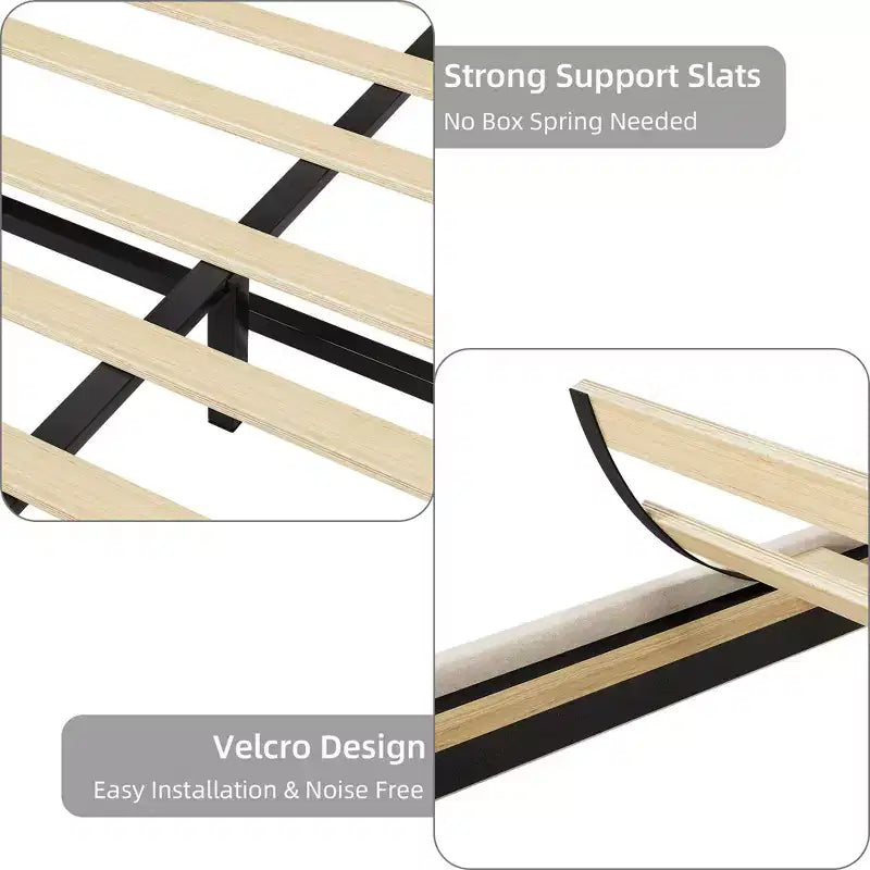 Struttura letto imbottita grigia/beige con LED e stazione di ricarica, piazza e mezza/matrimoniale, 2 persone