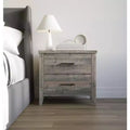 Home Design Derby 2 Drawer Nightstand, Brown