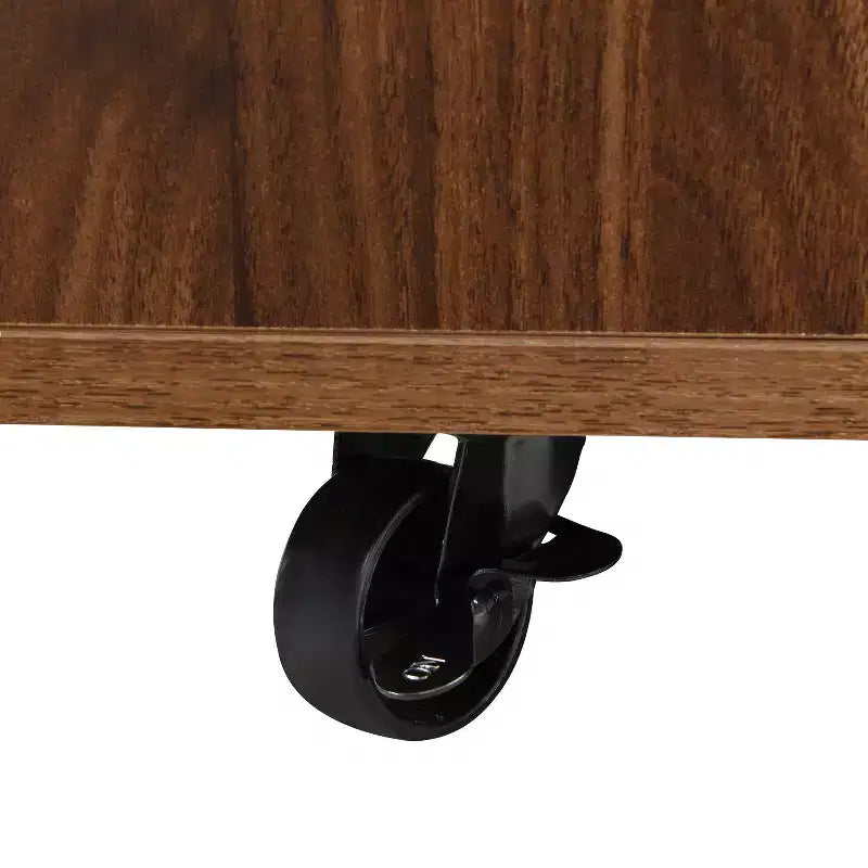 Tavolino da caffè moderno con piano sollevabile, contenitore a scomparsa e 4 sgabelli, Nero / Bianco Naturale / Noce Bianco, per un massimo di 5 persone