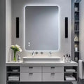 30x40 Rectangular Backlit Bathroom Mirror