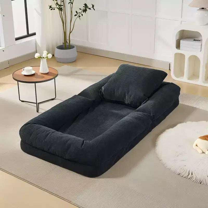 Divano a pavimento regolabile in 5 posizioni Grigio/Beige/Nero/Marrone per un massimo di 5 persone