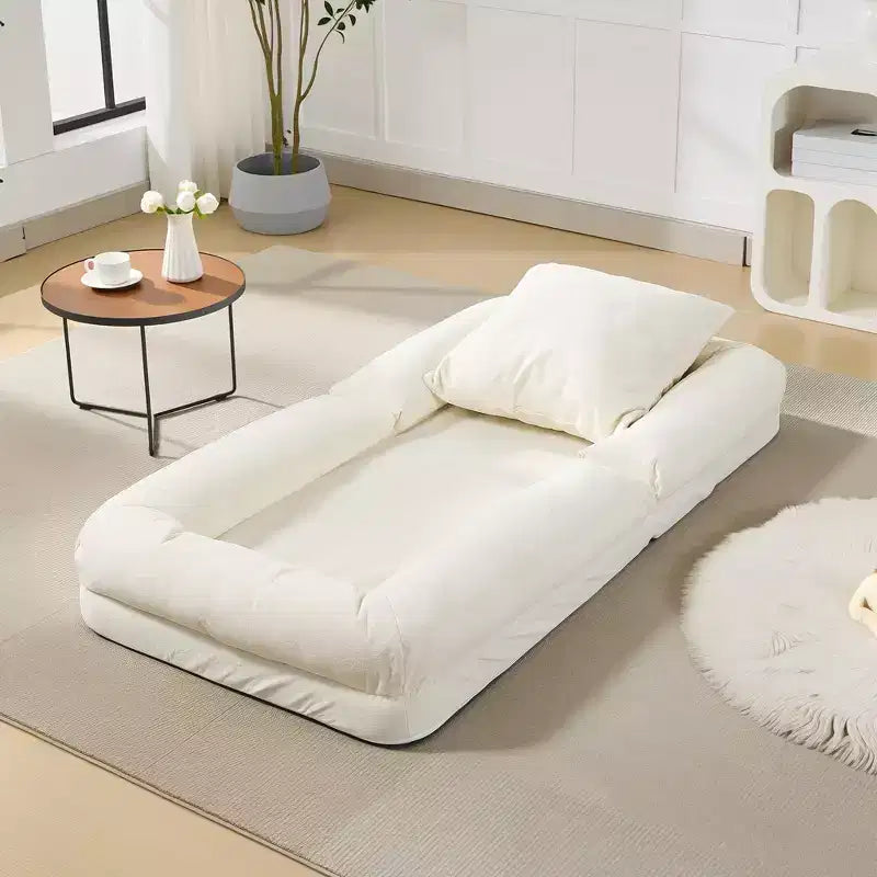 Divano a pavimento regolabile in 5 posizioni Grigio/Beige/Nero/Marrone per un massimo di 5 persone