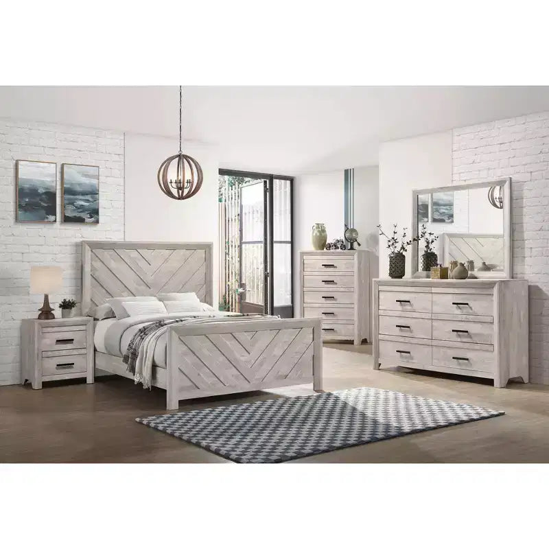 Keely 5 Drawer Chest White - Picket House Furnishings