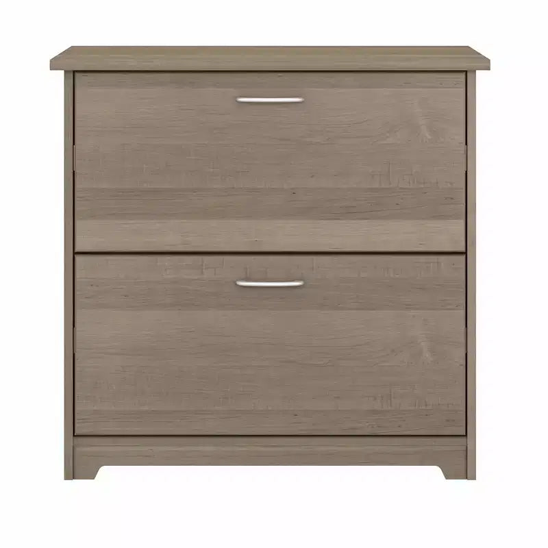 Classificatore laterale a 2 cassetti Ash Gray per 1 persona