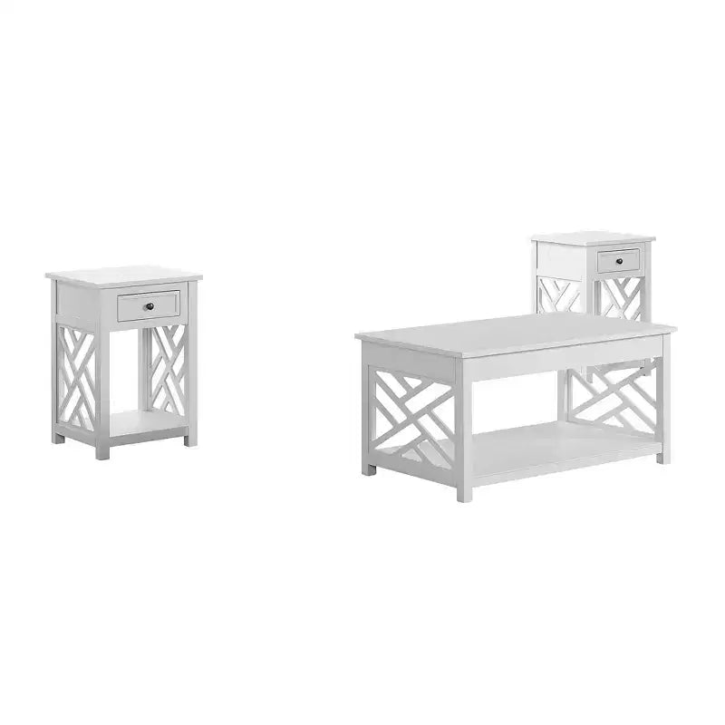 36 Middlebury Coffee Table and 2 End Tables - Alaterre Furniture