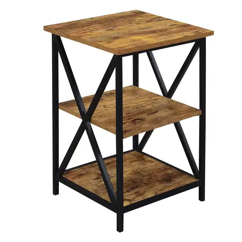 Tucson End Table with Shelves - Breighton Home